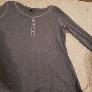 FADED Glory Long Sleeve Henley